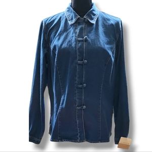 Vintage Liz Claiborne Denim Jean Jacket - NWT